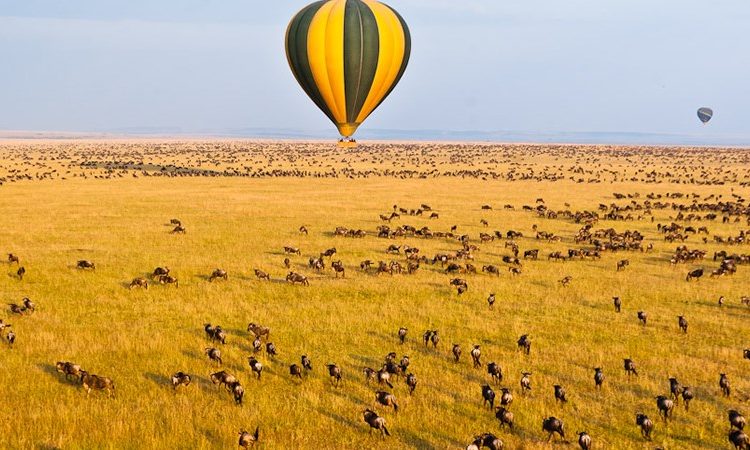 Hot air Balloon Safari in Serengeti National park