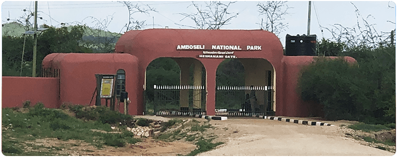 Amboseli National Park Gates