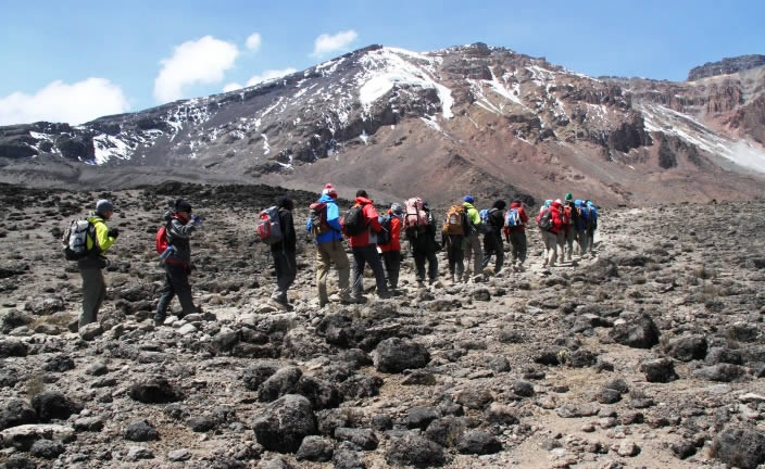 Machame Route : A popular Kilimanjaro Hiking Route
