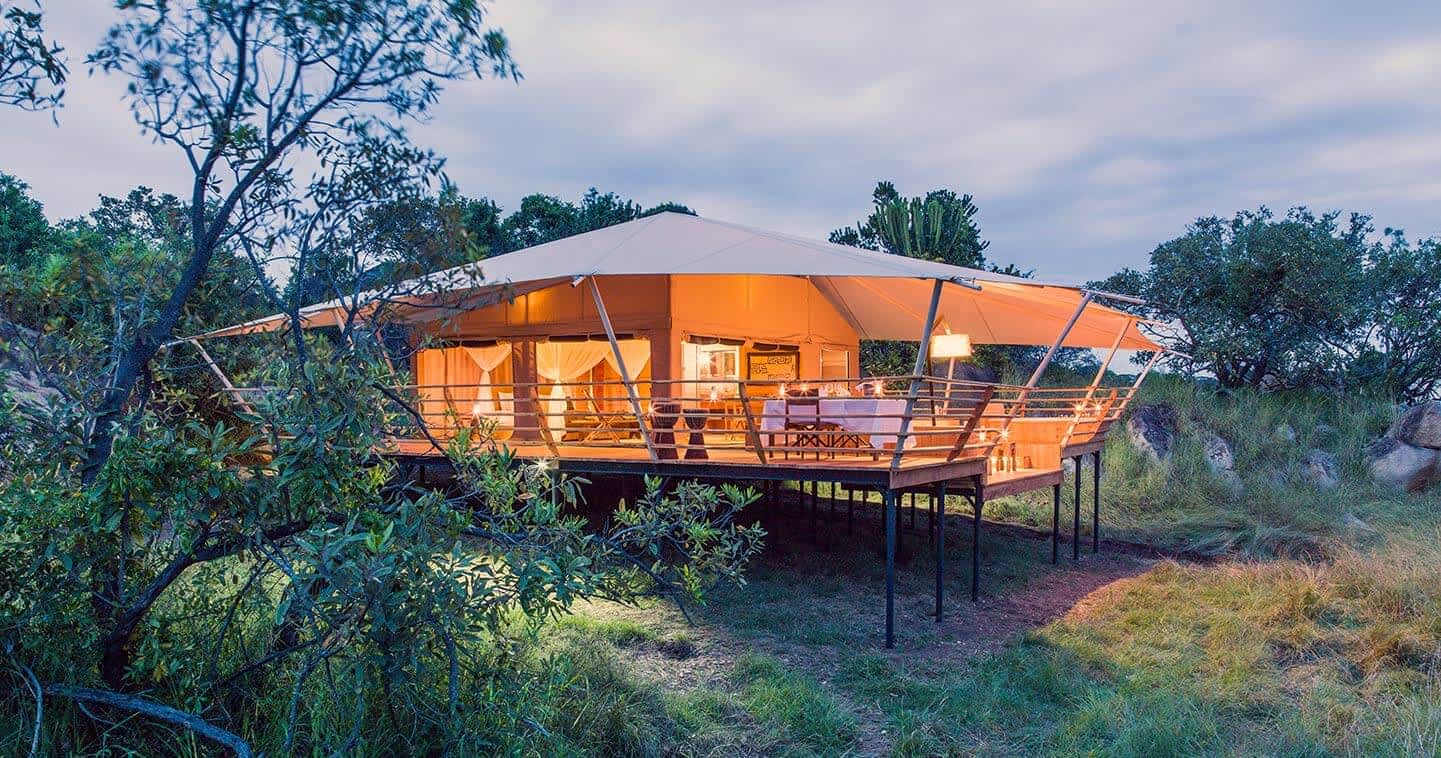 The best places to stay in East Africa during a great wildebeest migration safari