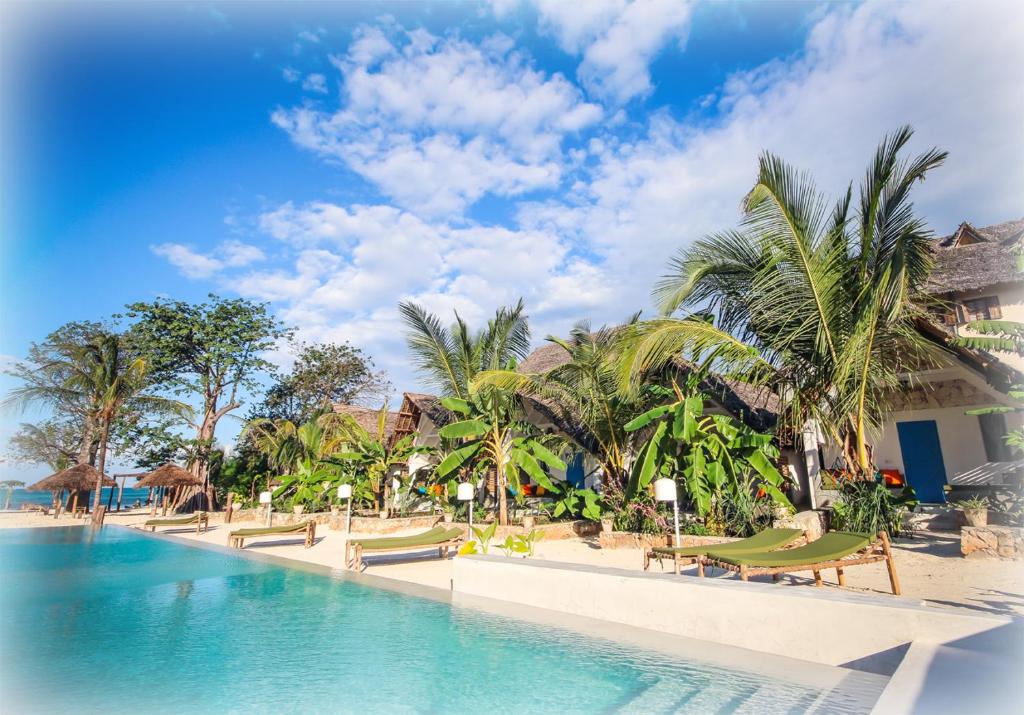 Fun beach resort Zanzibar