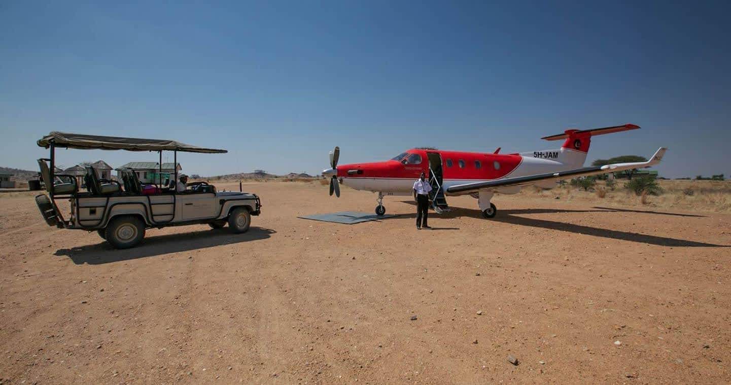 Flying to Serengeti National Park