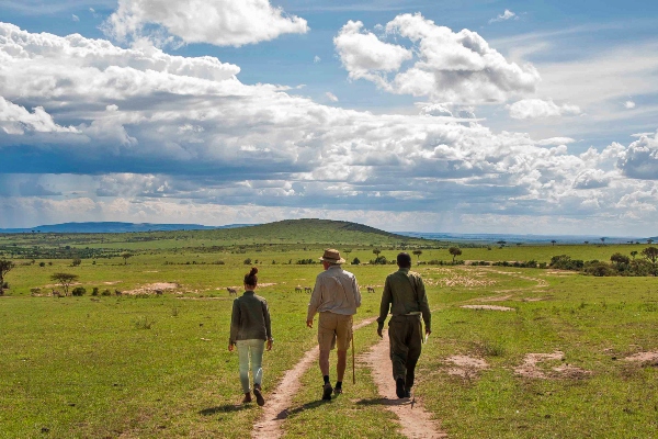 Walking safaris in Nyerere National Park